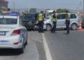 Dy makina përplasen “kokë më kokë” në aksin Elbasan-Cërrik, 3 të plagosur rëndë –
